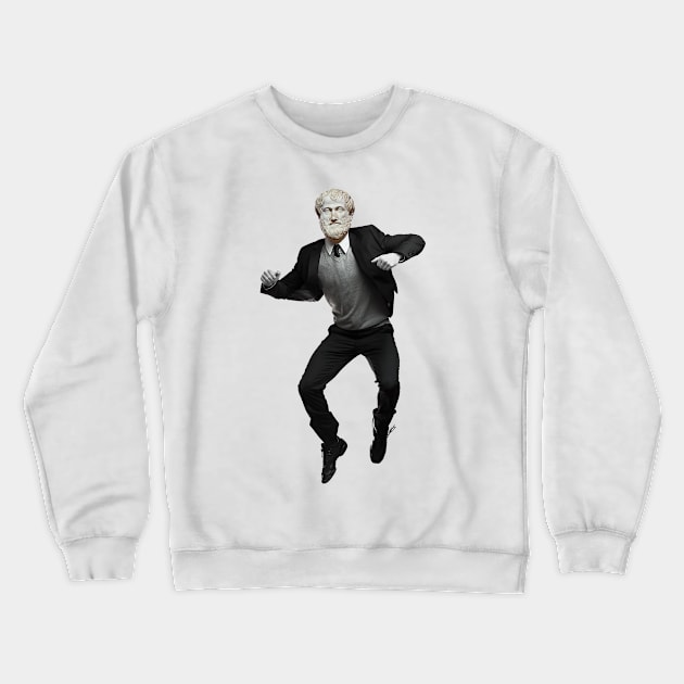 Modern Philospher Crewneck Sweatshirt by psanchez